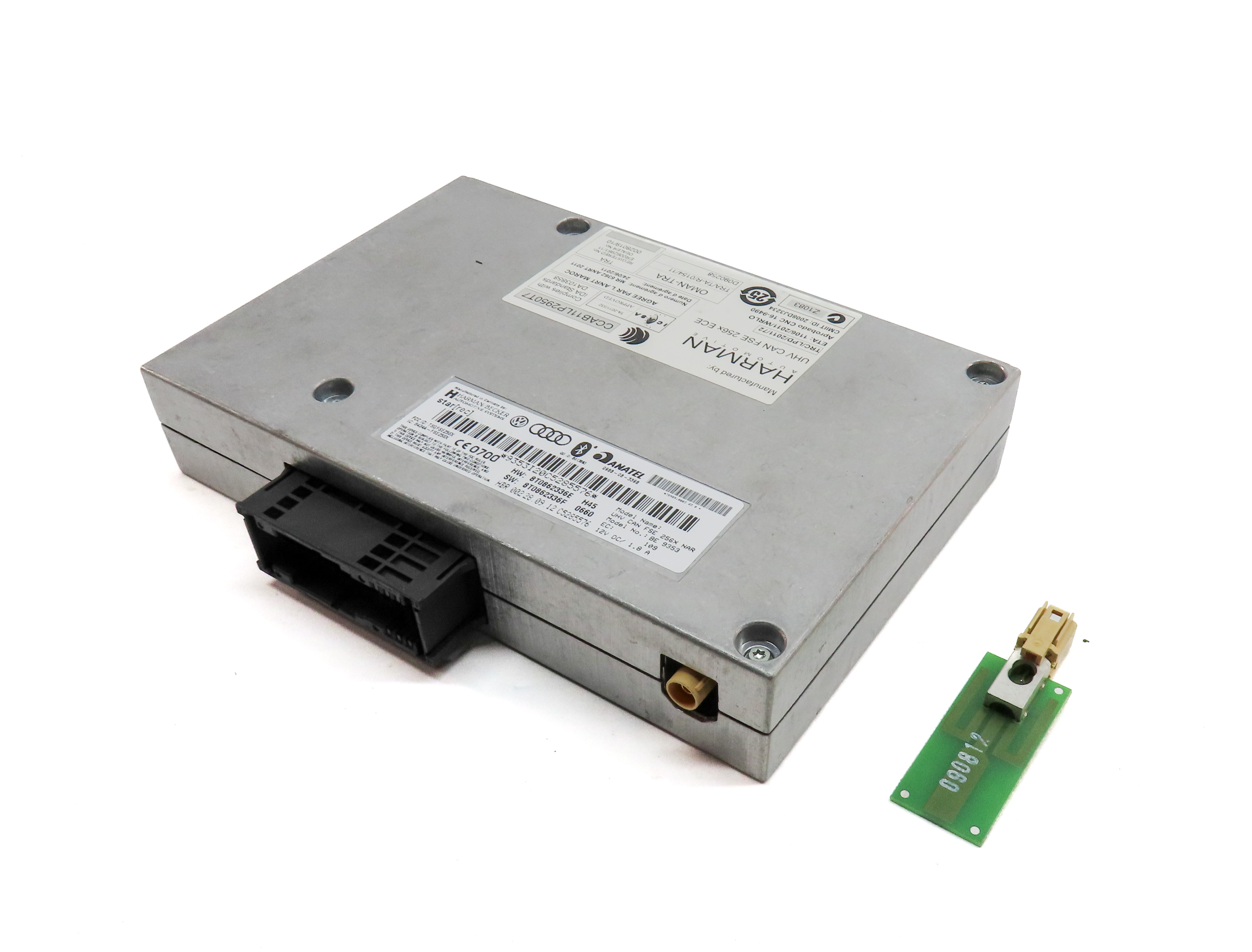 2013 AUDI A5 (B8 8T) BLUETOOTH INTERFACE COMMUNICATION CONTROL MODULE — exact item pictured